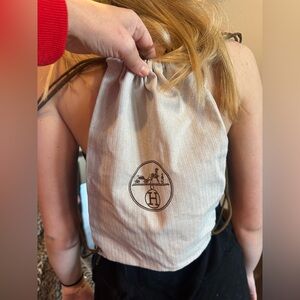 Hermes drawstring bag